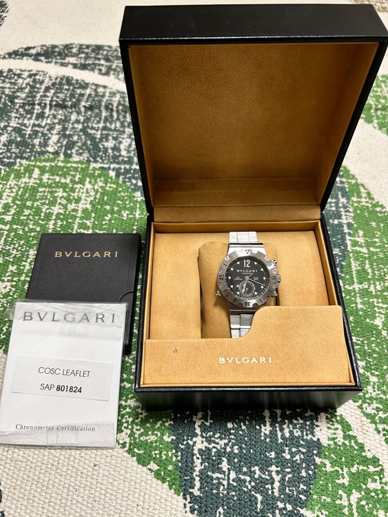 SD38SGMTプロフェッショナルスクーバGMT（高級時計）の商品画像 - 査定依頼日：2025年7月16日 - 最高査定価格：165,000円