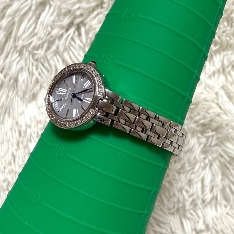 セイコー ドルチェ& エクセリーヌ ダイヤ シェル 腕時計 SWCW007（高級時計）の商品画像 - 査定依頼日：2026年4月5日 - 最高査定価格：15,000円