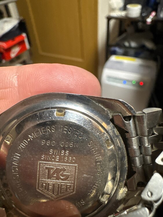 タグホイヤー その他 980006n（高級時計）の商品画像 - 査定依頼日：2025年1月24日 - 最高査定価格：80,000円