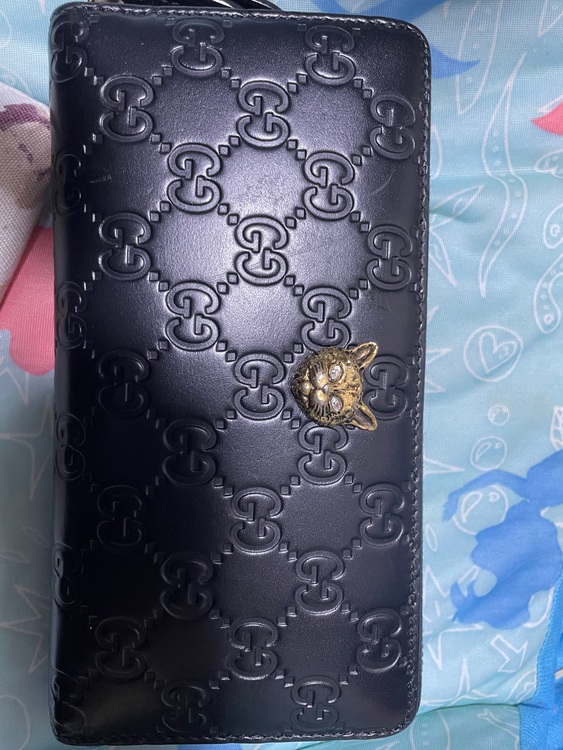 GUCCI　リネアキャット　ジップアラウンドウォレット（ブランド財布・小物）の商品画像 - 査定依頼日：2025年9月12日 - 最高査定価格：14,000円