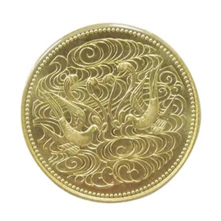 天皇陛下御在位60周年記念10万円金貨（金・貴金属）の商品画像 - 査定依頼日：2025年9月9日 - 最高査定価格：367,000円