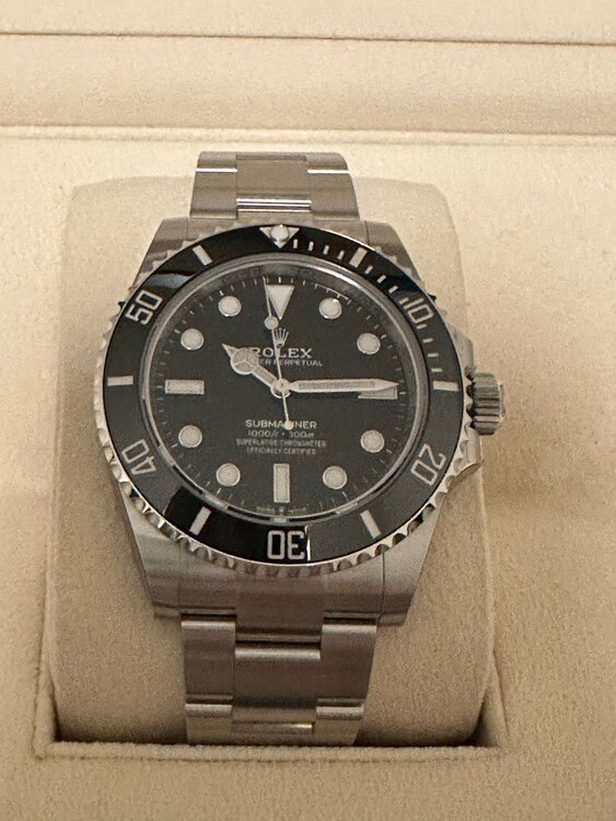 サブマリーナノンデイト（高級時計）の商品画像 - 査定依頼日：2025年1月28日 - 最高査定価格：1,740,000円