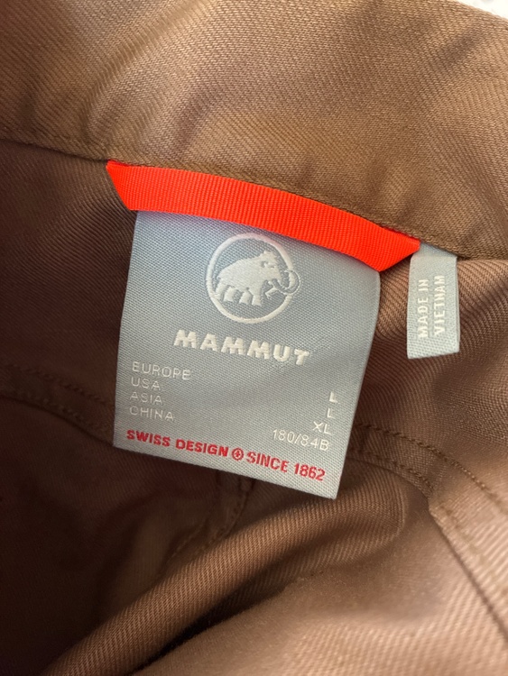 MAMMUT Climbing Painter Pants AF（古着・ファッション）の商品画像 - 査定依頼日：2026年5月3日 - 最高査定価格：1,000円