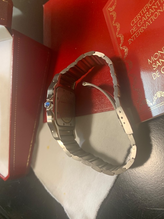 カルティエ サントス W20011C（高級時計）の商品画像 - 査定依頼日：2025年6月24日 - 最高査定価格：550,000円