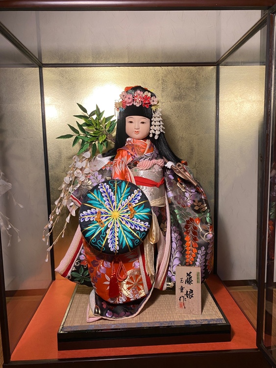 木村玉童作 尾山人形 藤娘（美術品・骨董品）の商品画像 - 査定依頼日：2026年4月28日 - 最高査定価格：100,000円