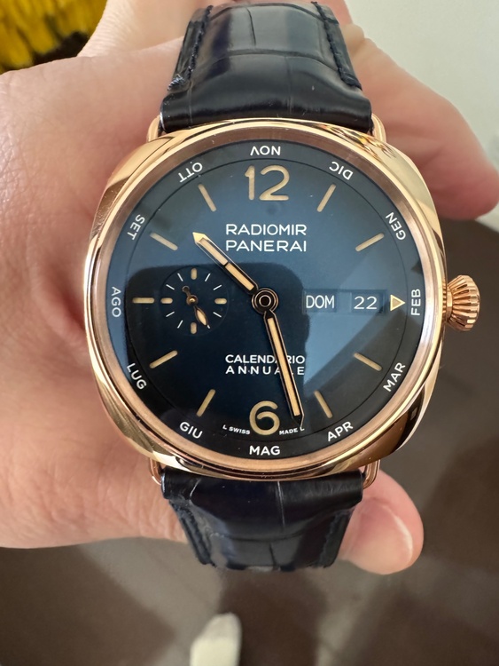 ラジオミール　アニュアルカレンダー　ゴールドテック（高級時計）の商品画像 - 査定依頼日：2026年3月7日 - 最高査定価格：3,300,000円