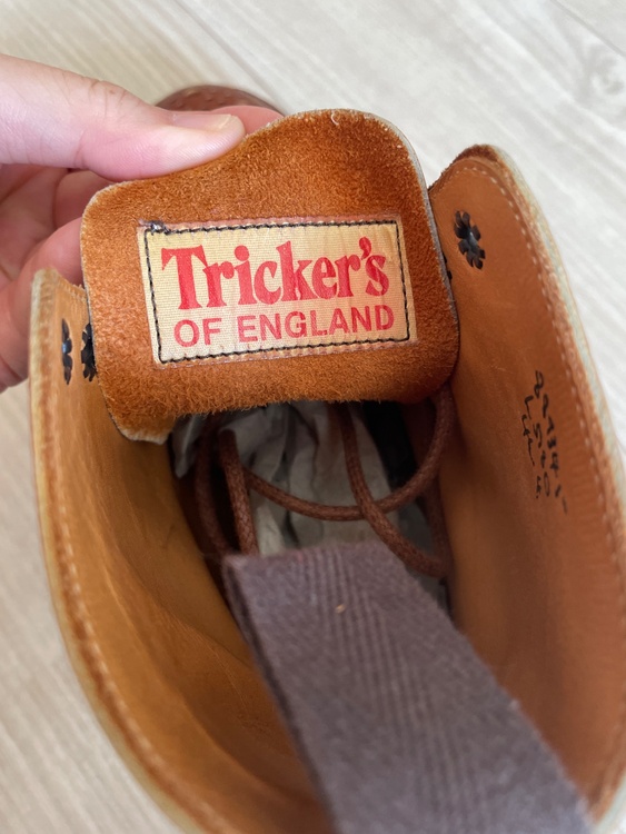 Tricker's カントリーブーツ #5180 マロン・アンティーク （古着・ファッション）の商品画像 - 査定依頼日：2026年3月11日 - 最高査定価格：12,000円