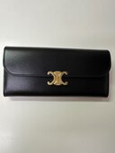 セリーヌ　トリオンフ　レザー　長財布　ブラック（ブランド財布・小物）の商品画像 - 査定依頼日：2023年11月20日 - 最高査定価格：40,000円