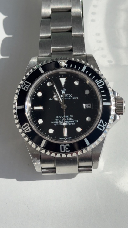 ロレックス シードゥエラー 1660（高級時計）の商品画像 - 査定依頼日：2026年1月25日 - 最高査定価格：1,450,000円