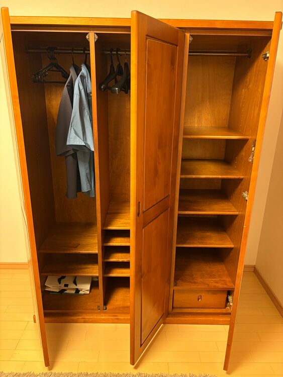 クローゼット、タンス（家具・寝具）の商品画像 - 査定依頼日：2025年12月1日 - 最高査定価格：3,000円