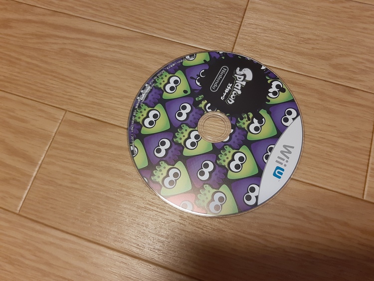 WiiU スプラトゥーン（ゲーム機本体・ゲームソフト）の商品画像 - 査定依頼日：2021年9月28日 - 最高査定価格：150円