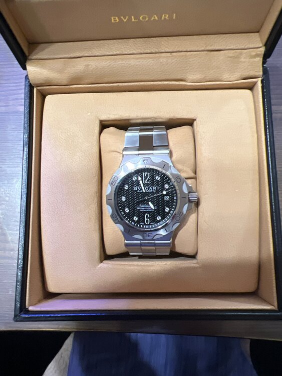 ブルガリ ディアゴノ D0790  DP42S  （高級時計）の商品画像 - 査定依頼日：2025年4月22日 - 最高査定価格：200,000円