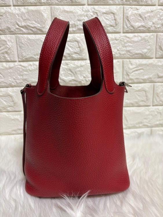 エルメス ピコタンロックＰＭ トリヨンクレマンス ルージュガランス □R刻印（ブランドバッグ）の商品画像 - 査定依頼日：2025年11月21日