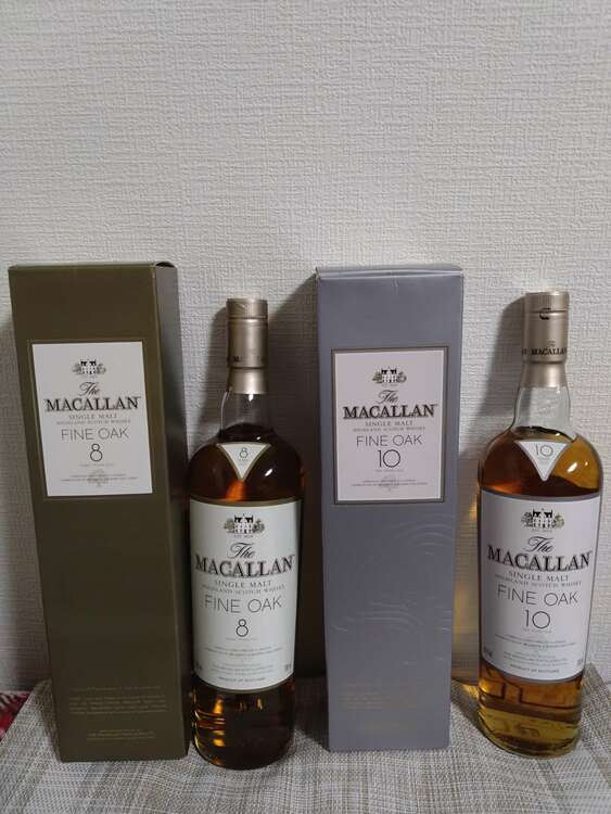 マッカランファインオーク8年10年（お酒）の商品画像 - 査定依頼日：2025年4月3日 - 最高査定価格：19,500円