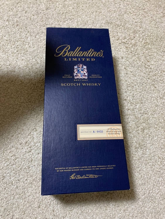 ウイスキー バランタイン （お酒）の商品画像 - 査定依頼日：2025年12月14日 - 最高査定価格：4,500円