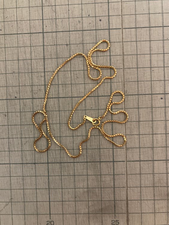 ネックレスチェーン（金・貴金属）の商品画像 - 査定依頼日：2023年10月13日 - 最高査定価格：38,000円