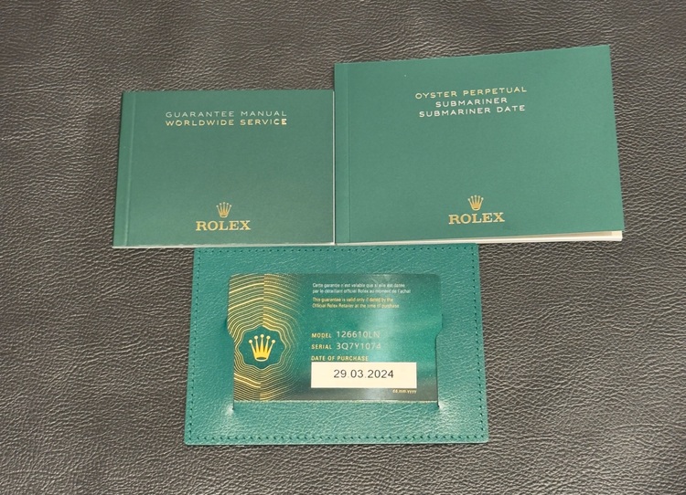 ロレックス サブマリーナー 126610（高級時計）の商品画像 - 査定依頼日：2025年7月27日 - 最高査定価格：2,000,000円
