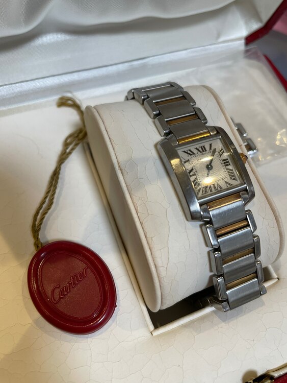 カルティエ タンク cc57928（高級時計）の商品画像 - 査定依頼日：2025年1月5日 - 最高査定価格：400,000円