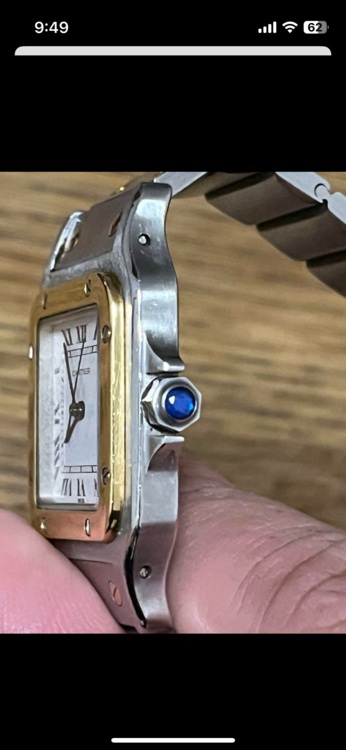 カルティエ サントス Ref296（高級時計）の商品画像 - 査定依頼日：2025年2月3日 - 最高査定価格：620,000円