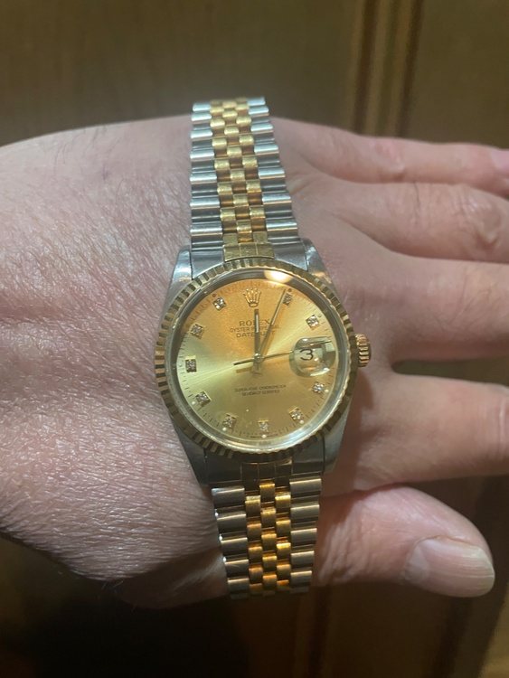ロレックス デイトジャスト 16233（高級時計）の商品画像 - 査定依頼日：2026年1月23日 - 最高査定価格：900,000円