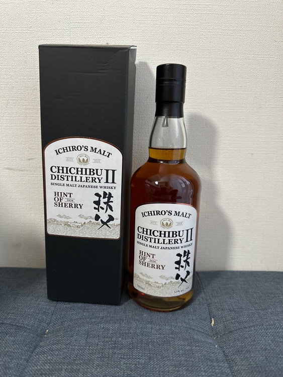 秩父Ⅱ（お酒）の商品画像 - 査定依頼日：2026年9月18日 - 最高査定価格：16,500円