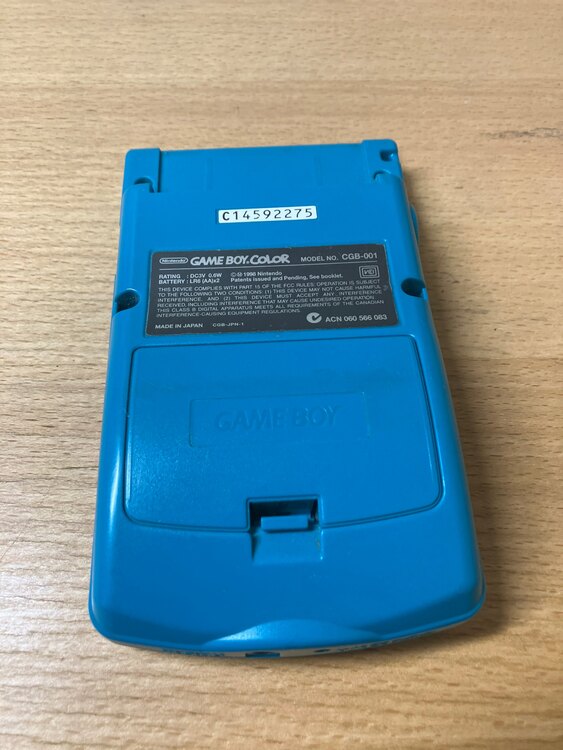 ゲームボーイカラー（ゲーム機本体・ゲームソフト）の商品画像 - 査定依頼日：2023年11月25日 - 最高査定価格：3,000円
