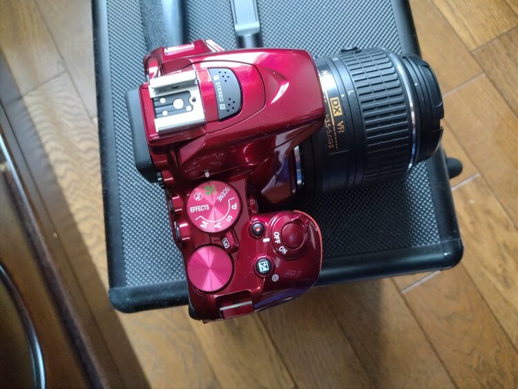 D5500レッドモデルレンズキット（カメラ）の商品画像 - 査定依頼日：2026年4月15日 - 最高査定価格：24,500円