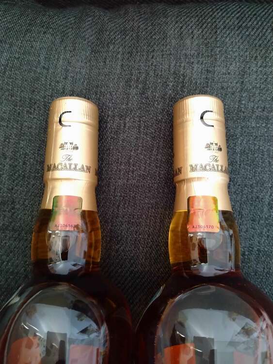 マッカランファインオーク15年　2本（お酒）の商品画像 - 査定依頼日：2025年3月23日 - 最高査定価格：34,000円