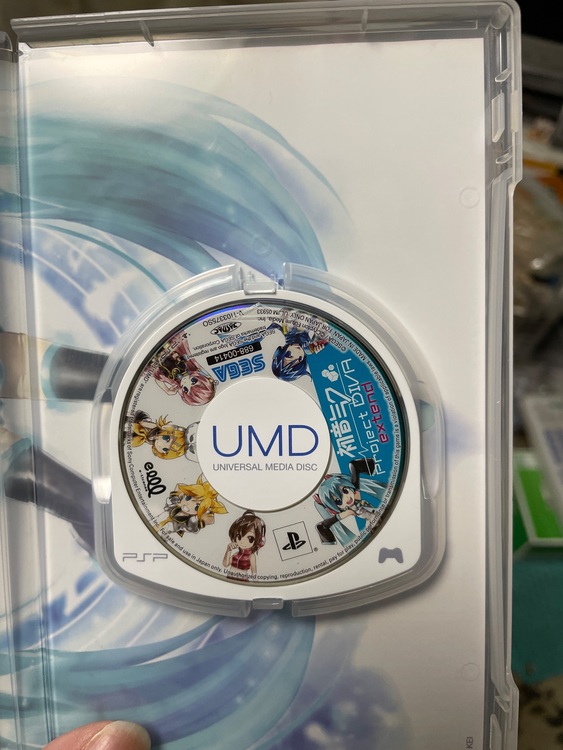 初音ミクプロジェクトディーヴァ（ゲーム機本体・ゲームソフト）の商品画像 - 査定依頼日：2025年9月21日 - 最高査定価格：100円