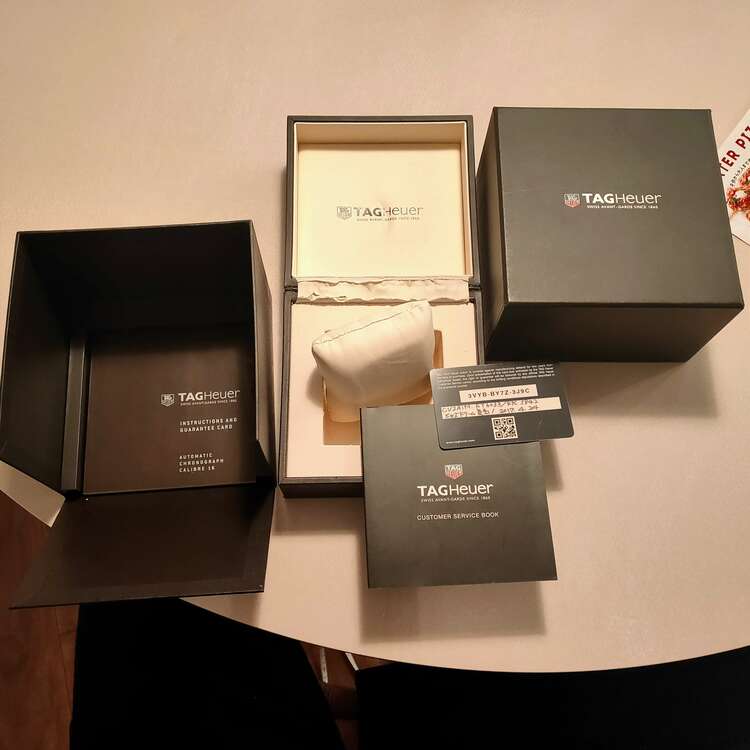 タグホイヤー カレラ （高級時計）の商品画像 - 査定依頼日：2025年1月31日 - 最高査定価格：130,000円