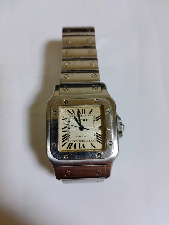 カルティエ サントス 2319（高級時計）の商品画像 - 査定依頼日：2025年10月2日 - 最高査定価格：550,000円