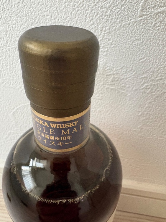 余市10年（お酒）の商品画像 - 査定依頼日：2025年10月30日 - 最高査定価格：27,000円