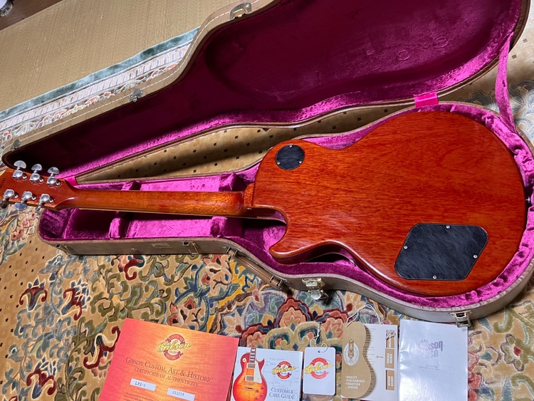 レスポール　58reissue 2002年製　サンバースト（ピアノ・楽器・PA機材）の商品画像 - 査定依頼日：2026年3月31日 - 最高査定価格：370,000円