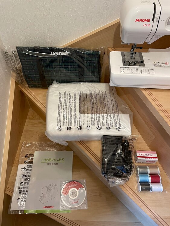 JANOME 電子ミシン　ES-10（家電）の商品画像 - 査定依頼日：2025年2月18日 - 最高査定価格：9,000円