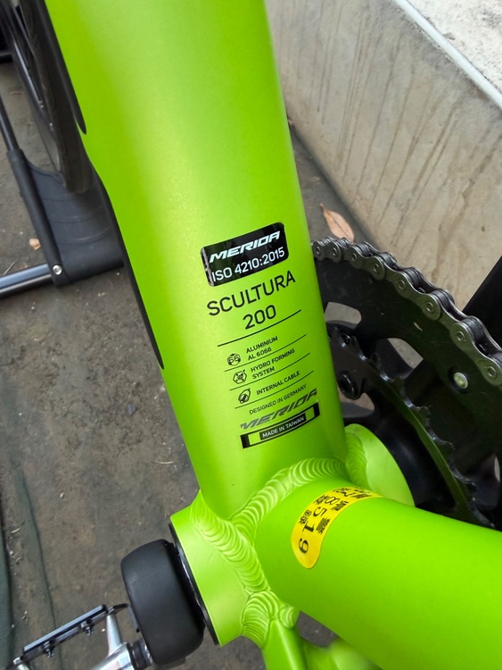 MERIDA SCULTURA 200 2025年版（自転車）の商品画像 - 査定依頼日：2026年1月23日 - 最高査定価格：45,000円