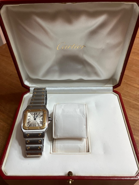 カルティエ サントス Automatic 231（高級時計）の商品画像 - 査定依頼日：2025年6月27日 - 最高査定価格：700,000円