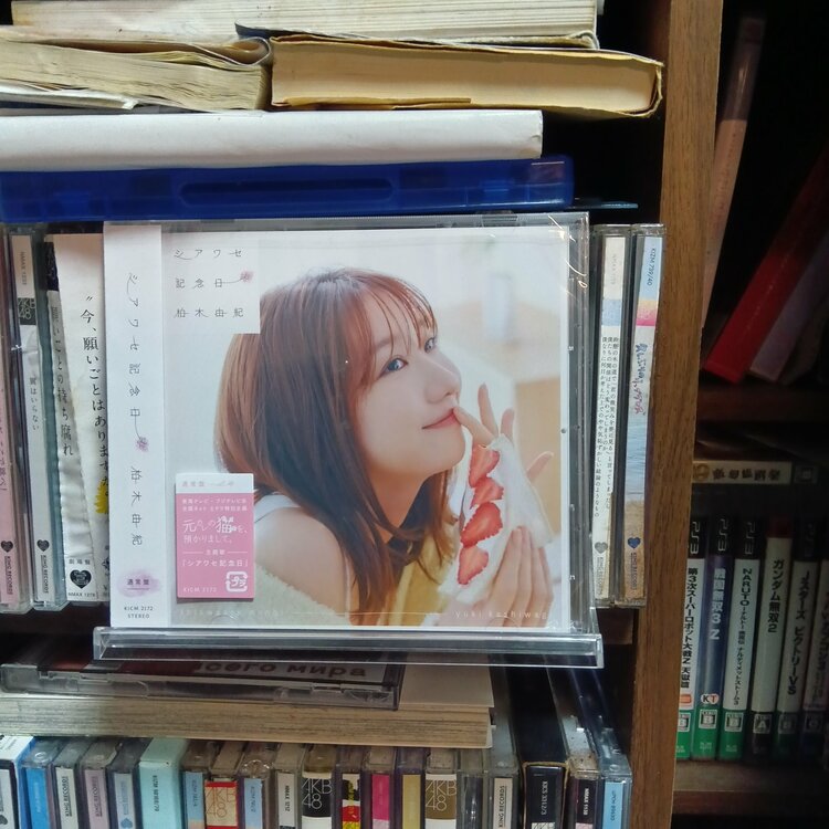 柏木由紀 シアワセ記念日（レコード）の商品画像 - 査定依頼日：2026年7月9日 - 最高査定価格：1,000円