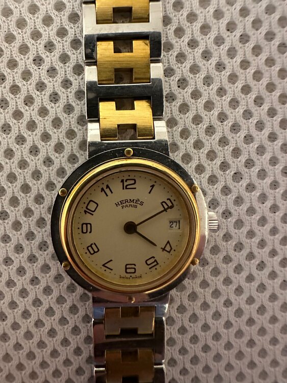 エルメス　クリッパー（高級時計）の商品画像 - 査定依頼日：2025年5月6日 - 最高査定価格：25,000円