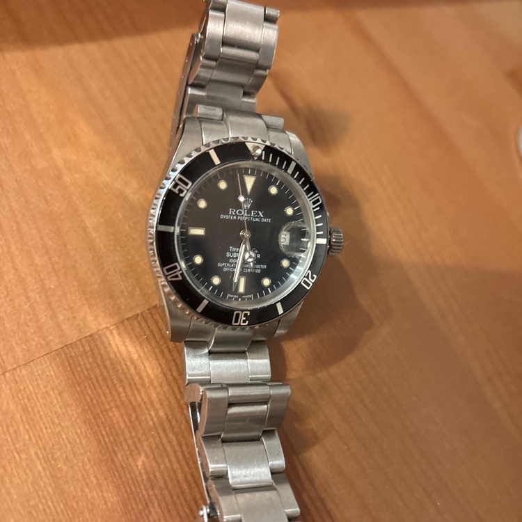 TIFFANY Wネーム ROLEX サブマリーナ 16610（高級時計）の商品画像 - 査定依頼日：2026年5月6日 - 最高査定価格：3,500,000円