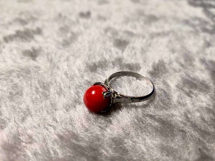 サンコーラル　指輪　リング（宝石）の商品画像 - 査定依頼日：2023年2月11日