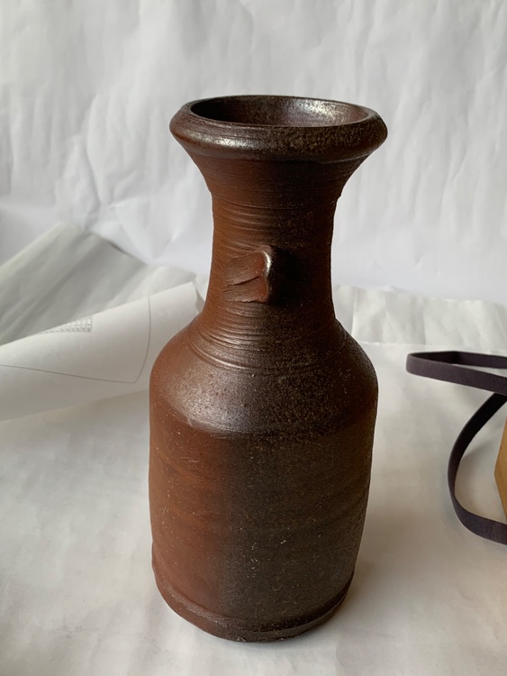 備前焼花入（美術品・骨董品）の商品画像 - 査定依頼日：2026年1月19日 - 最高査定価格：2,000円