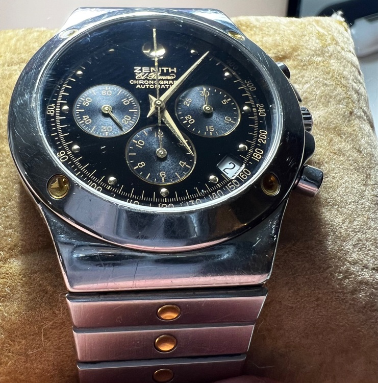 ゼニス エルプリメロ （高級時計）の商品画像 - 査定依頼日：2025年7月2日 - 最高査定価格：500,000円