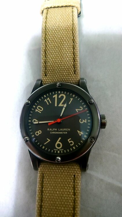 その他 その他 ラルフローレンRL67 サファリ クロノメーターモデル（高級時計）の商品画像 - 査定依頼日：2026年4月7日 - 最高査定価格：110,000円