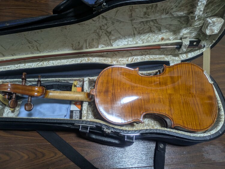 フランス製 ヴァイオリン 3/4サイズ M.COUTURIEUX Laberte-Humbert Atelier 制作年代 1930（ピアノ・楽器・PA機材）の商品画像 - 査定依頼日：2026年9月25日 - 最高査定価格：50,000円