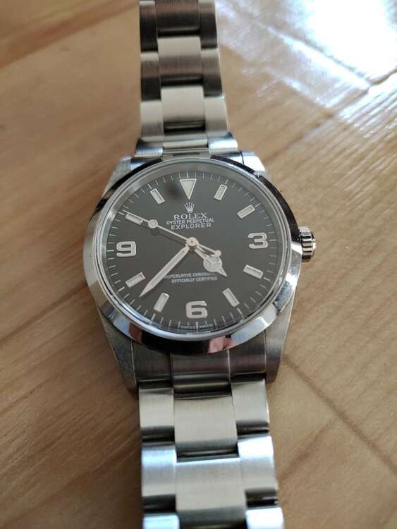 ロレックス エクスプローラー （高級時計）の商品画像 - 査定依頼日：2025年2月11日 - 最高査定価格：850,000円