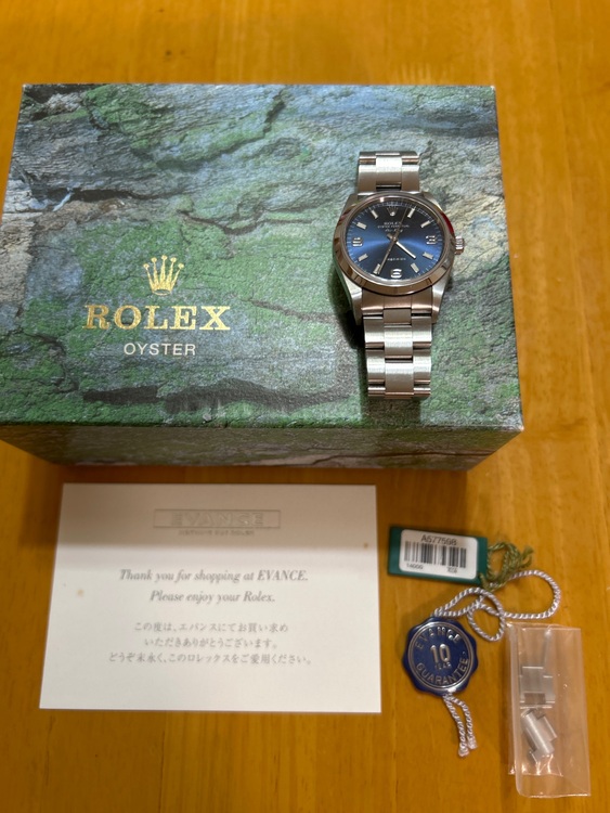 ロレックス エアキング 1400（高級時計）の商品画像 - 査定依頼日：2025年10月3日 - 最高査定価格：800,000円