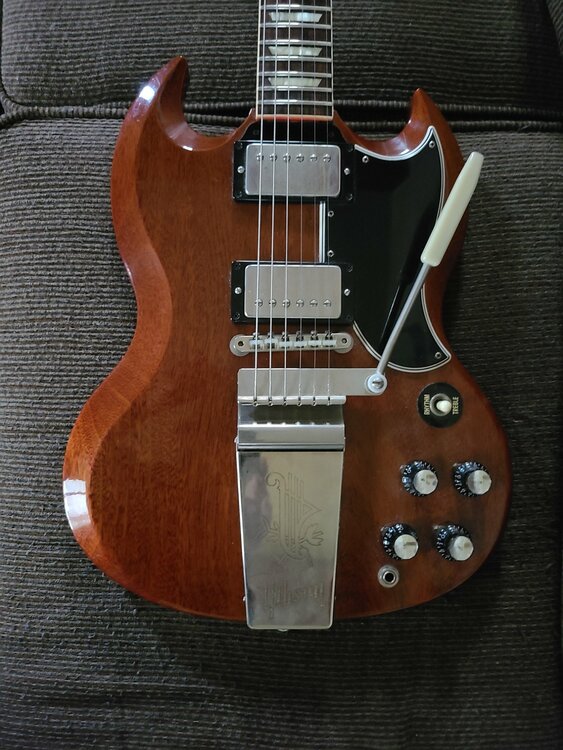 GIBSON CUSTOM SHOP SG VOS（ピアノ・楽器・PA機材）の商品画像 - 査定依頼日：2026年7月5日 - 最高査定価格：300,000円