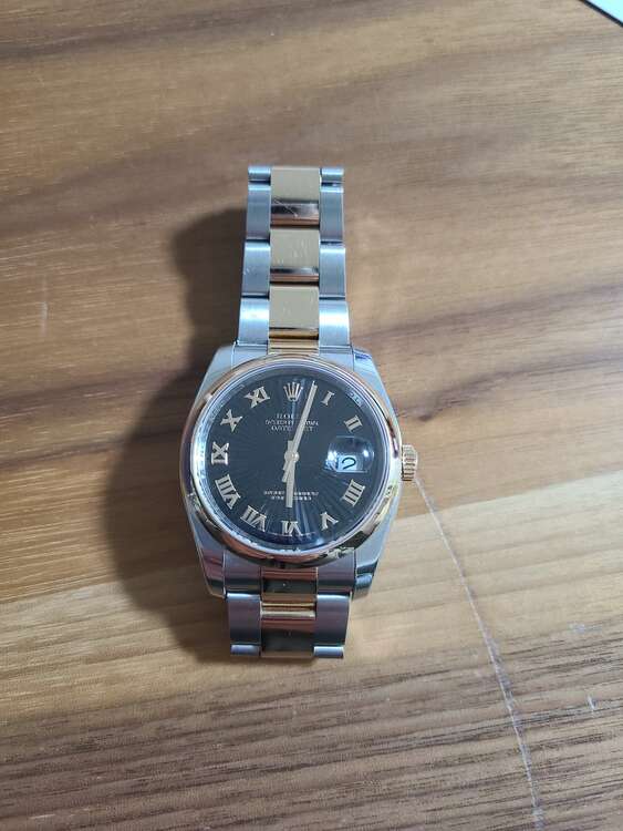 ロレックス デイトジャスト 116201（高級時計）の商品画像 - 査定依頼日：2025年3月13日 - 最高査定価格：1,060,000円