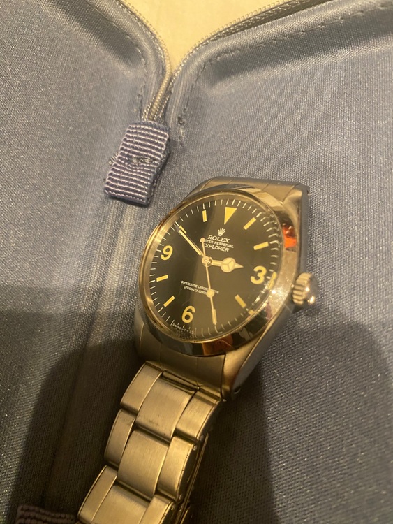 ロレックス エクスプローラー 101（高級時計）の商品画像 - 査定依頼日：2025年7月25日 - 最高査定価格：3,500,000円