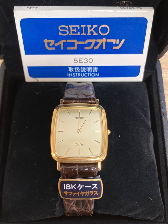 セイコー その他 5E30-5A5（高級時計）の商品画像 - 査定依頼日：2025年10月12日 - 最高査定価格：150,000円